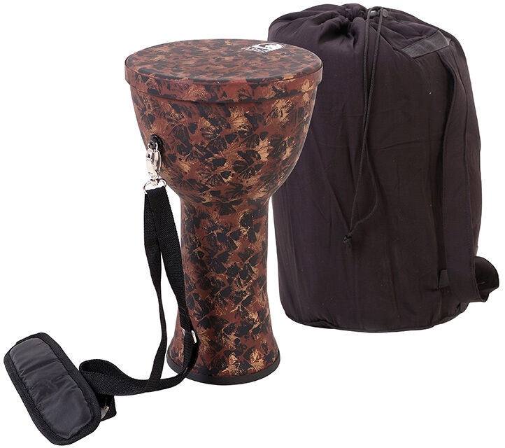 Toca Lightweights Series 10" Hand Drum in Earth Tone with Carrying Bag — view 2