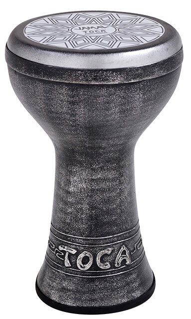 Toca Freestyle Series Jamal 9" Doumbek with Antique Silver Finish