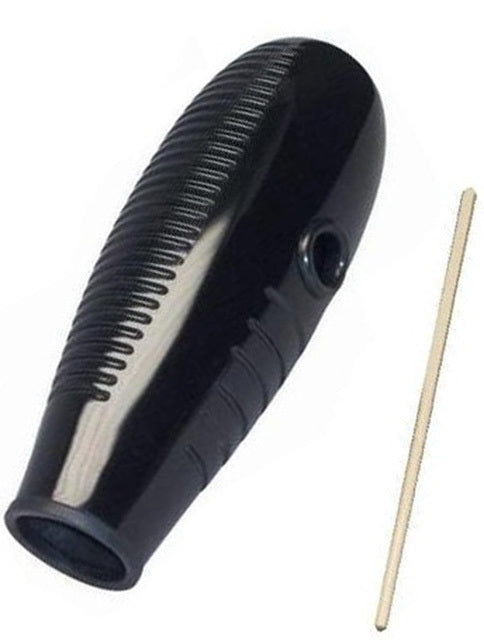 Toca Black Synthetic Guiro Hand Percussion with Beater