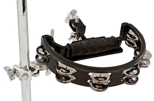 Toca Tambourine with Easy Place Mount and Nickel Plated Jingles — view 2