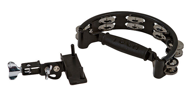 Toca Tambourine with Easy Place Mount and Nickel Plated Jingles