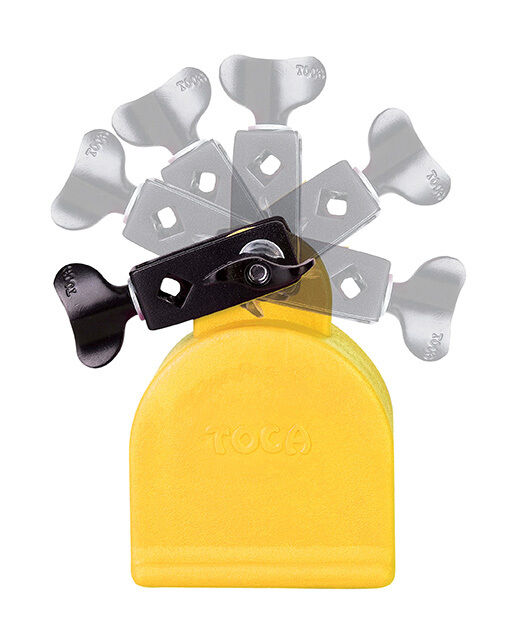 Toca 3/2 Yellow Clave Block Hand Percussion for Drummers and Marching Bands — view 3
