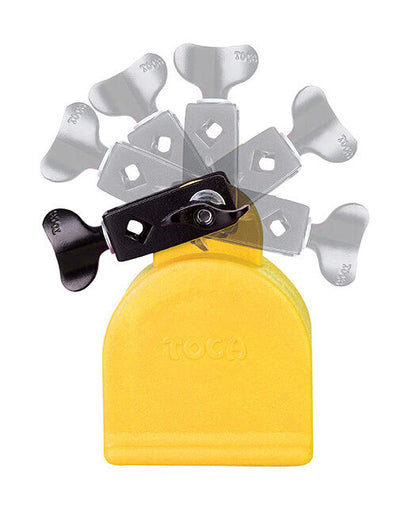 Toca 3/2 Yellow Clave Block Hand Percussion for Drummers and Marching Bands — view 3