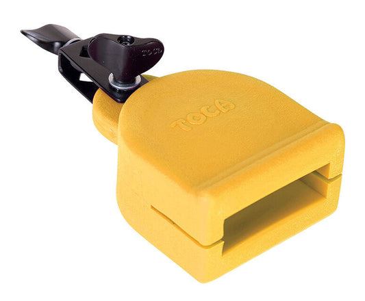 Toca 3/2 Yellow Clave Block Hand Percussion for Drummers and Marching Bands