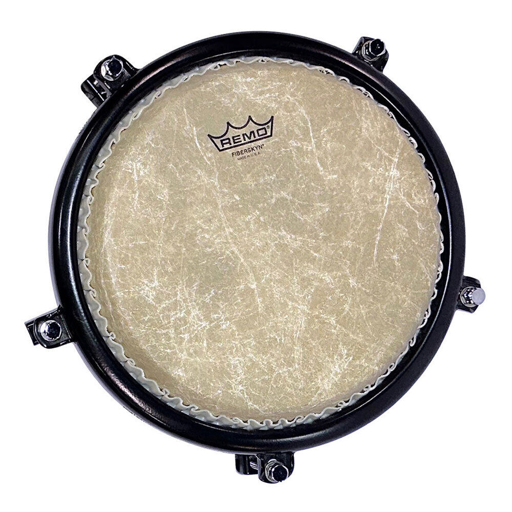 Toca 10" Commuter Conga Drum in Black with Remo Fiberskyn Head and Top Accessible Lugs — view 2