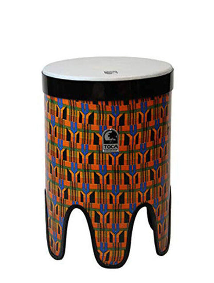 Toca Freestyle 2 Series 12" Nesting Tom Tom with Kente Cloth Finish