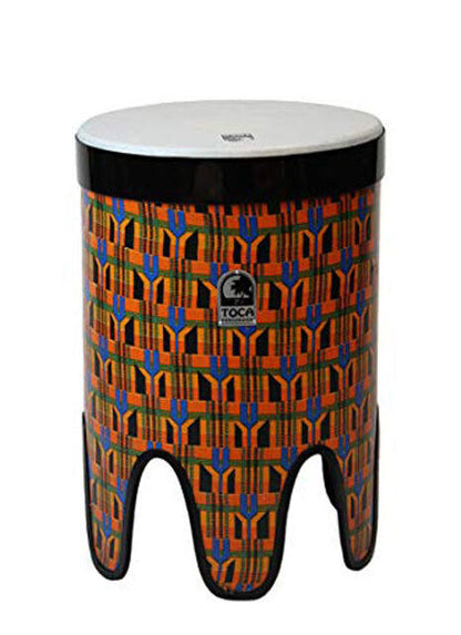 Toca Freestyle 2 Series 14" Nesting Tom Tom with Kente Cloth Finish