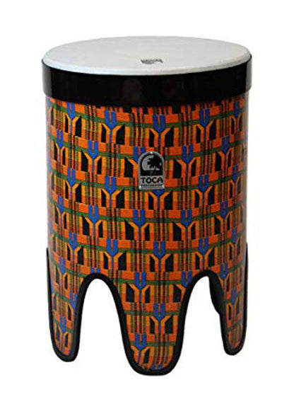 Toca Freestyle 2 Series 16" Nesting Tom Tom Drum with Kente Cloth Finish