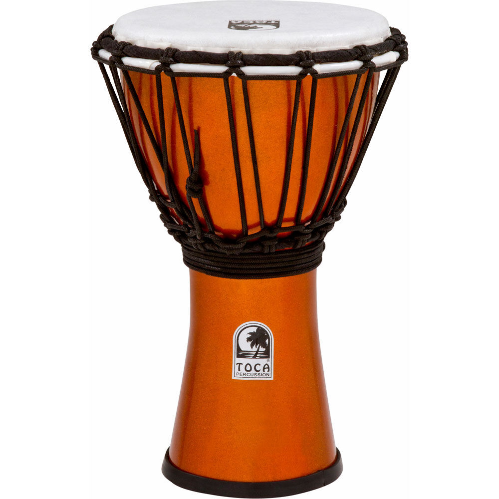 Toca Freestyle Colorsound Series 7" Djembe 7-Pack in Metallic Colors — view 2