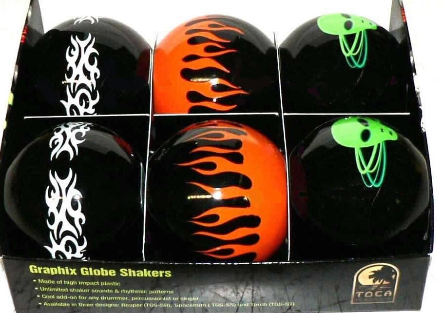 Toca Globe Shakers Pack of 6 Assorted Designs in POS Counter Display — view 4