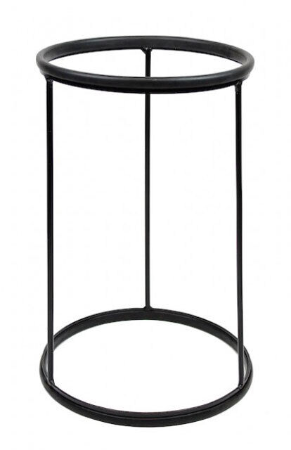 Toca Lightweight Percussion Stand for Conga & Djembe, 12" Diameter, Black Powder Coated Finish