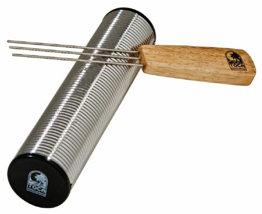 Toca Metal Guiro Shaker with Striker