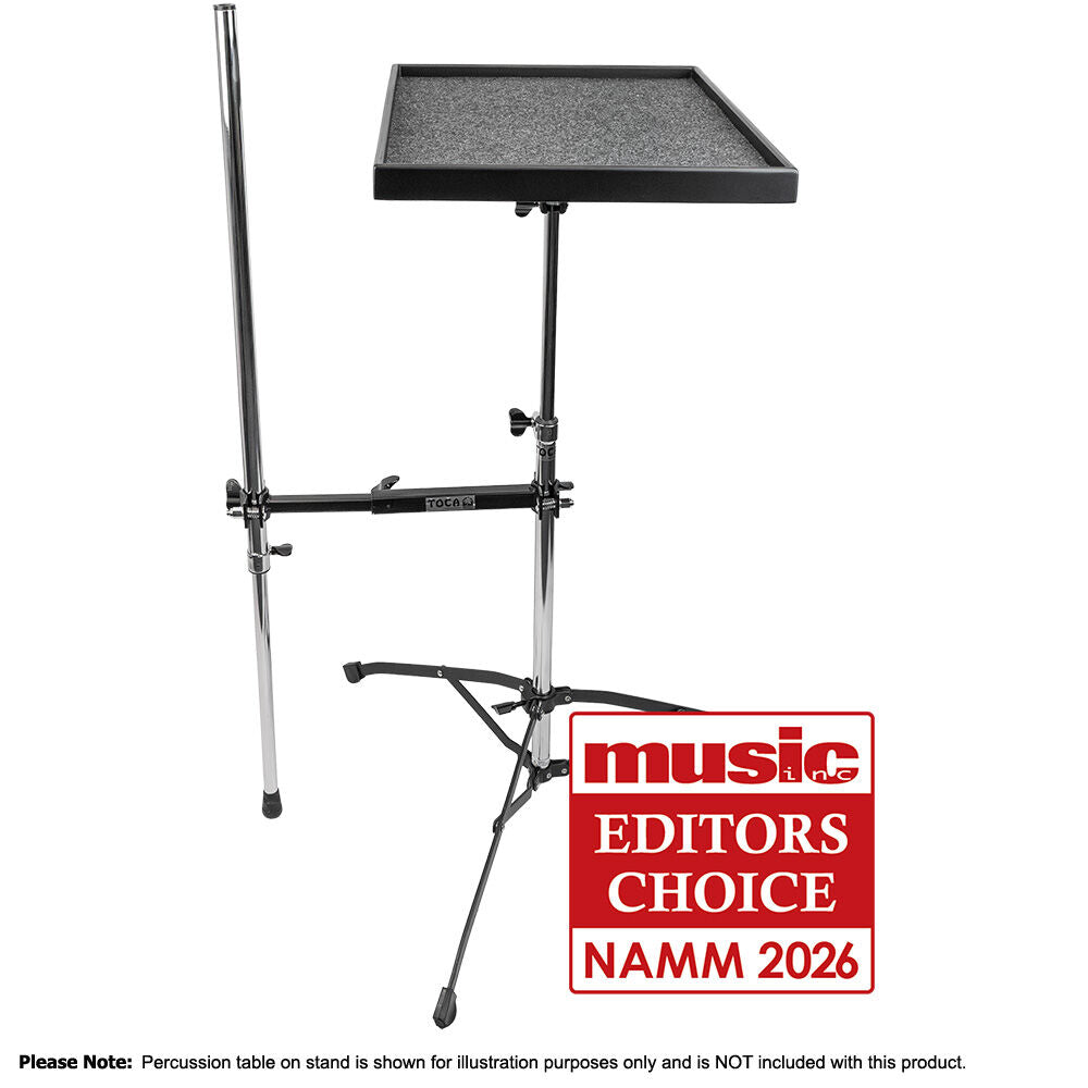Toca Percussion Tray Accessory Mount - Heavy-Duty C-Clamp for Percussion Trays, Adjustable Height, Streamlined Setup, Professional Durability — view 3