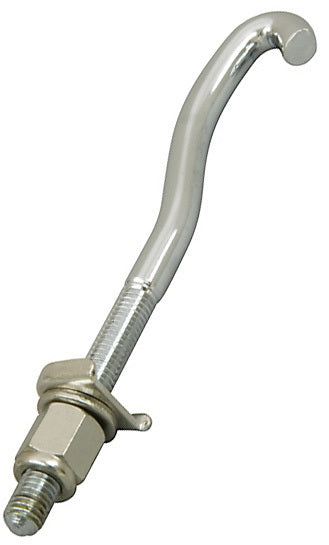Toca Replacement Conga Tension Rod - Chrome, 140mm Length, Fits Custom Deluxe, Elite Pro, Players Series - Pack of 1