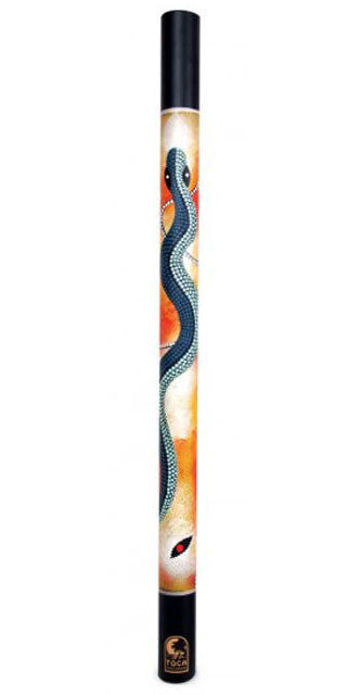 Toca Freestyle Series 39" Rainstick - Boa Snake Design, Lightweight Synthetic Shell, Hand Painted, Sound Effects