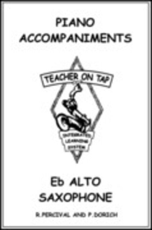 Teacher On Tap Solo Collection Alto Saxophone with Piano Accompaniment
