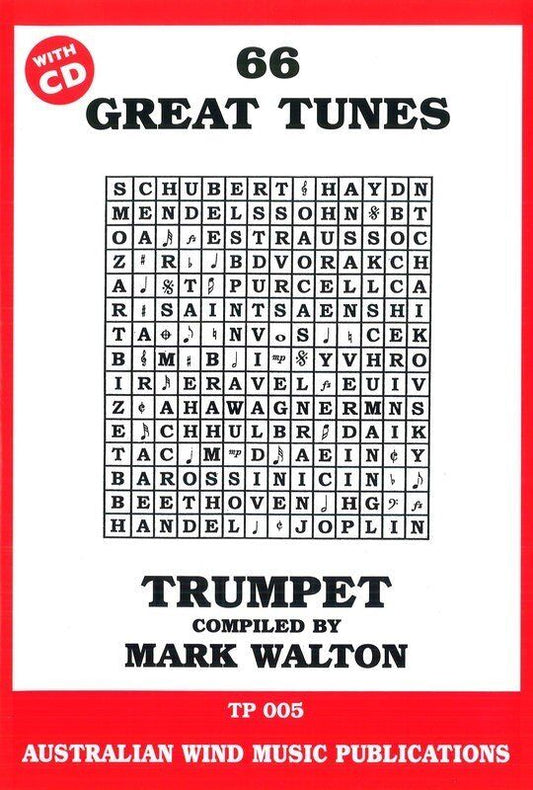 66 Great Tunes for Trumpet Book/CD