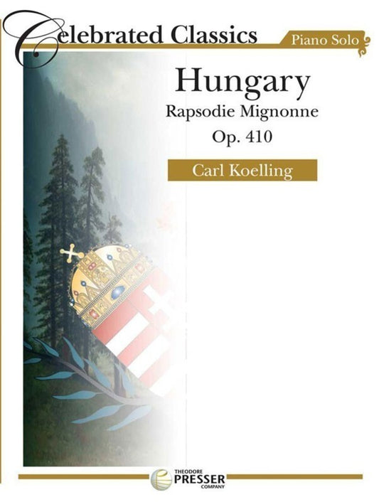 Koelling - Hungary Rapsodie Mignonne Op 410 Piano (Sheet Music)