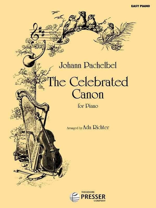 Pachelbel - Celebrated Canon Easy Piano Arr Richter (Sheet Music)