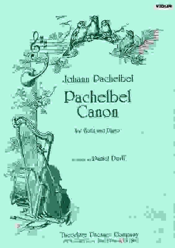 Pachelbel Canon for Violin and Piano arranged by Daniel Dorff