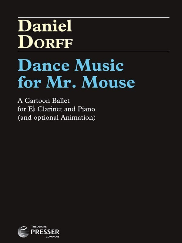Dorff - Dance Music For Mr Mouse E Flat Clarinet/Piano (Softcover Book)