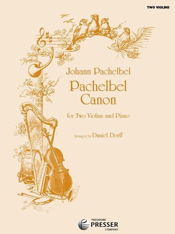 Pachelbel Canon For 2 Violins/Piano Arr Dorff (Softcover Book)