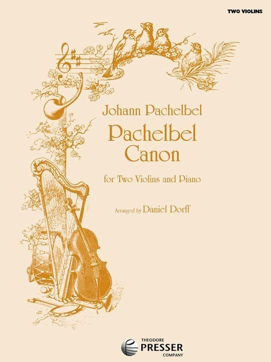 Pachelbel Canon For 2 Violins/Piano Arr Dorff (Softcover Book)