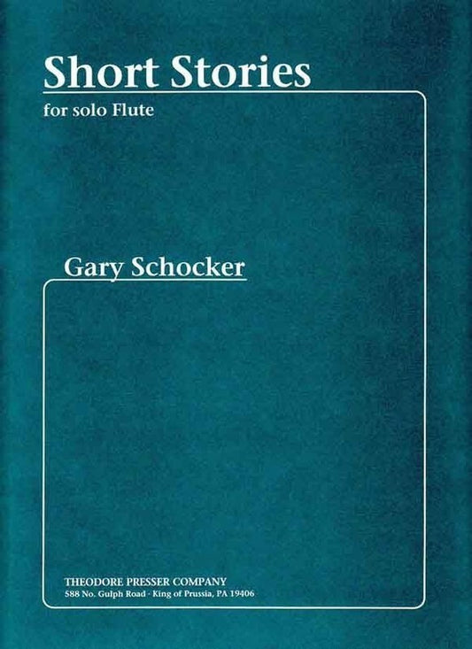 Schocker - Short Stories For Solo Flute (Softcover Book)
