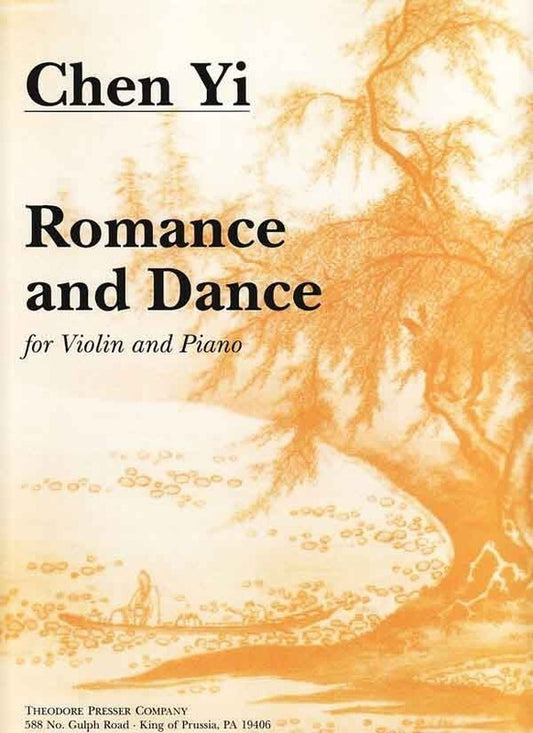 Chen Yi - Romance And Dance For Violin/Piano (Softcover Book)