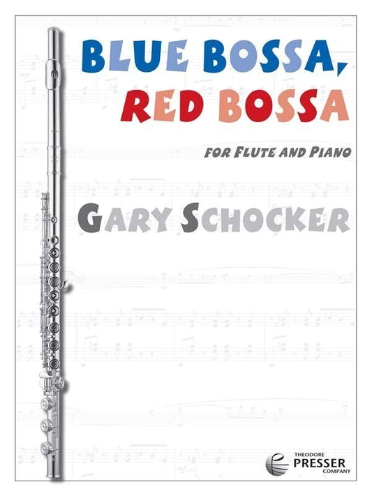 Schocker - Blue Bossa Red Bossa For Flute/Piano (Softcover Book)