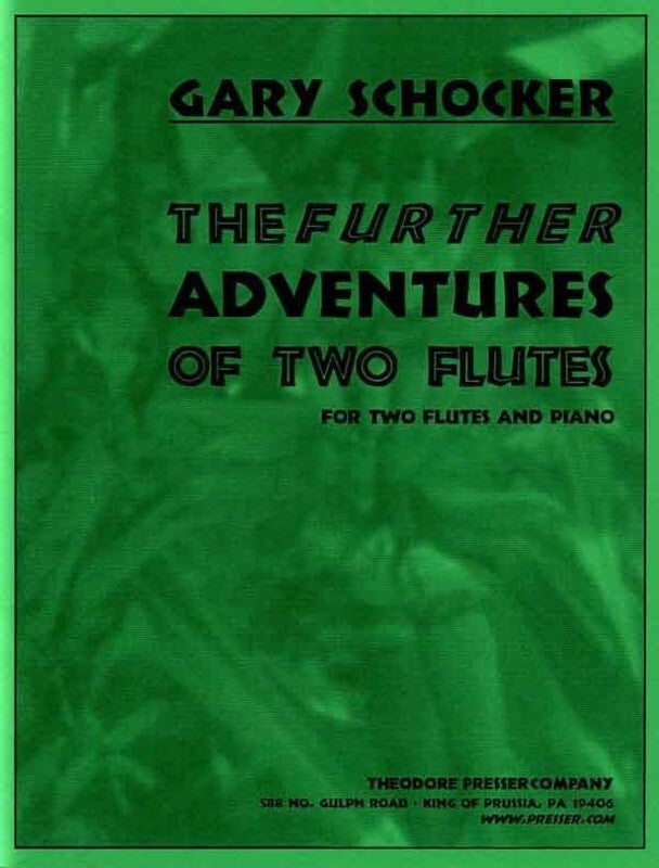 Schocker - Further Adventures Of 2 Flutes 2 Flutes/Piano (Softcover Book)