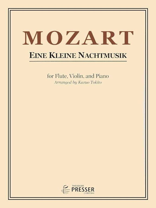 Eine Kleine Nachtmusik Flute/Violin/Piano Arr Tokito (Music Score/Parts)