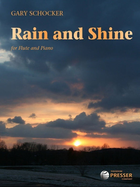 Schocker - Rain And Shine Flute/Piano (Softcover Book)