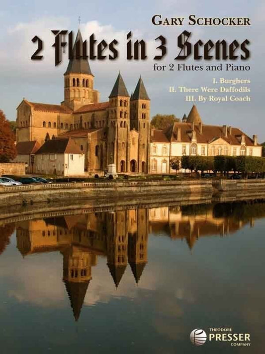 Schocker - Two Flutes In Three Scenes 2 Flutes/Piano (Softcover Book)