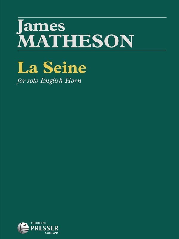 Matheson - Le Seine For Solo English Horn (Softcover Book)