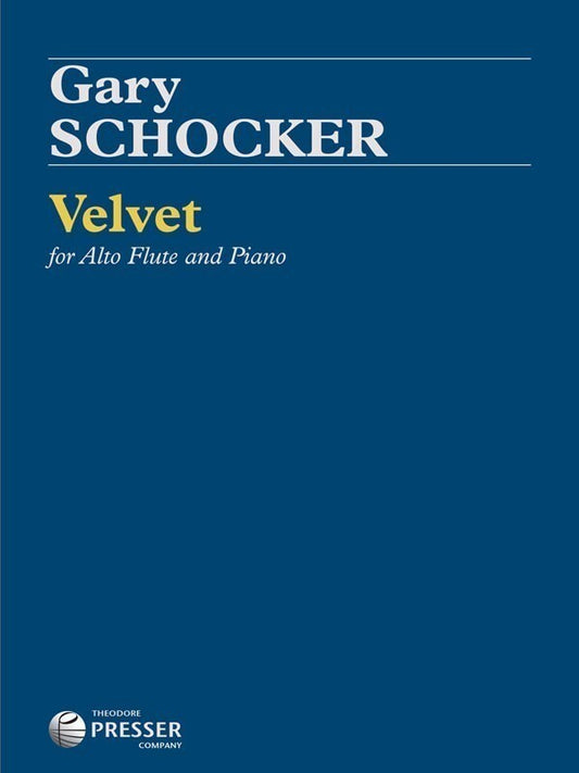 Schocker - Velvet Alto Flute/Piano (Softcover Book)