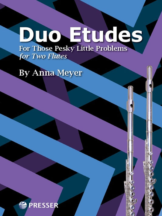 Meyer - Duo Etudes For Those Pesky Litle Problems Flute Duet Softcover Book (Flute)