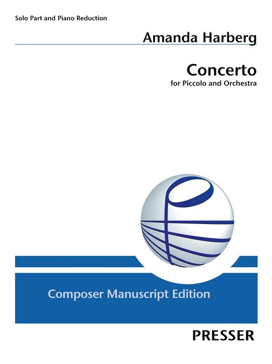 Harberg - Concerto For Piccolo/Piano (Pod) Softcover Book (Piccolo)
