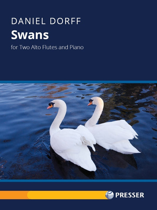 Dorff - Swans For 2 Alto Flutes/Piano Softcover Book (Alto Flute)