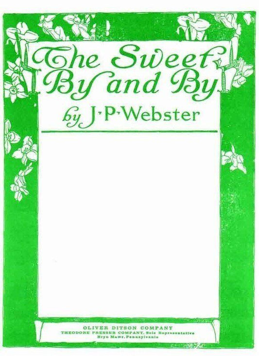 The Sweet By and By for Piano by Walter C. Stier - 7 Pages
