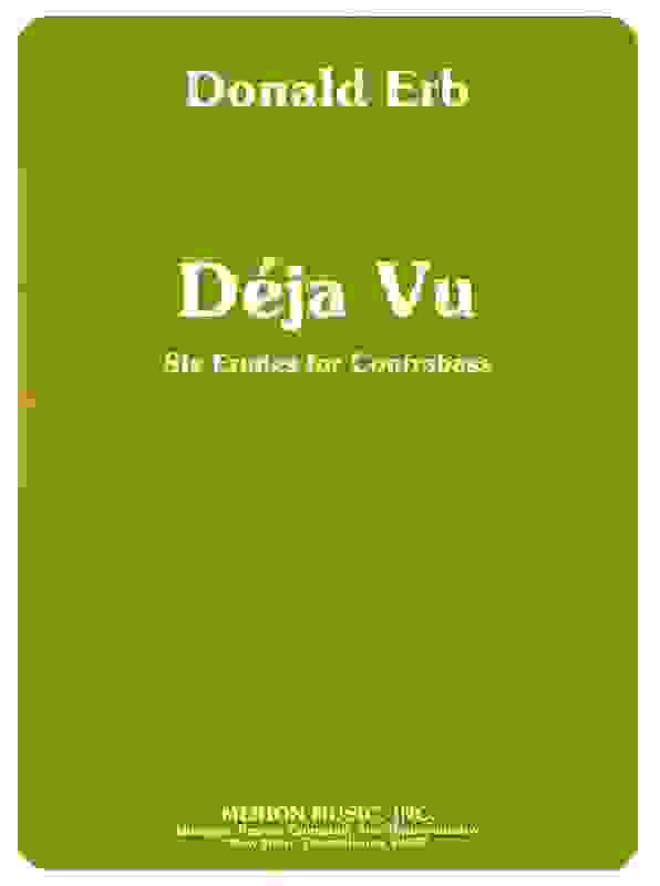Deja Vu Etudes 6 For Db Solo