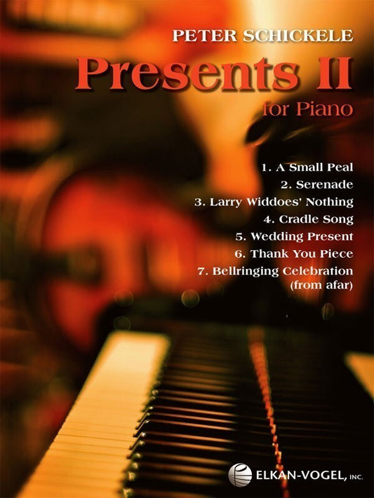 Schickele - Presents Ii For Piano (Softcover Book)