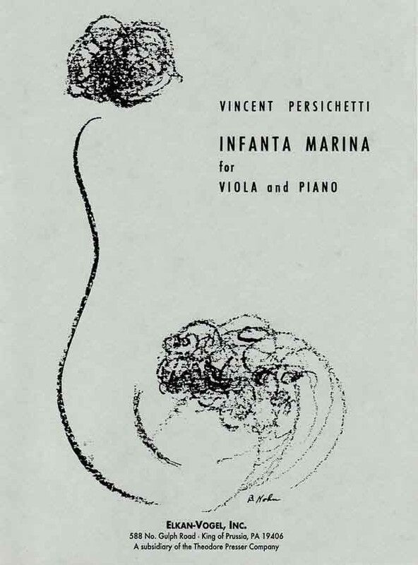 Persichetti - Infanta Marina Viola/Piano (Softcover Book)