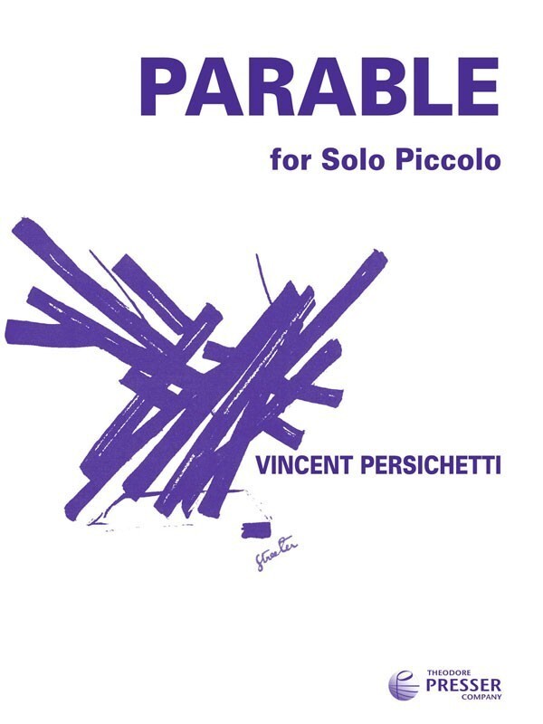 Persichetti - Parable No 12 Solo Piccolo Op 125