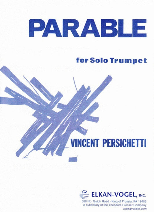 Parable No 14 Trumpet Solo Op 127