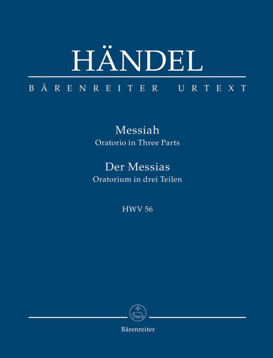 Handel - Messiah HWV 59 Study Score, Barenreiter, 306 Pages, Urtext Series