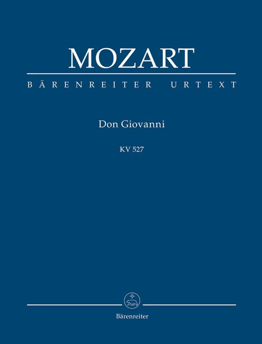 Mozart - Don Giovanni K 527 Study Score Urtext Score