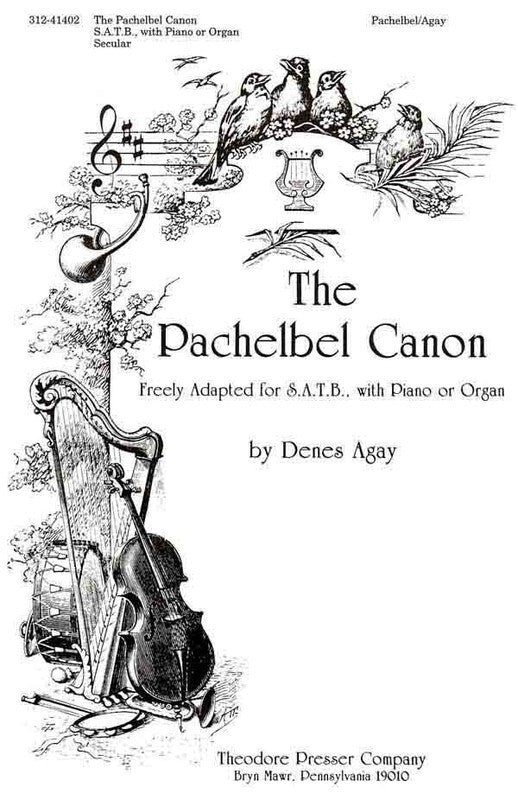 Canon In D SATB Arr Agay