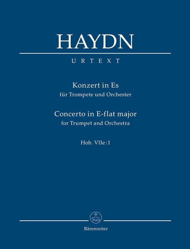 Haydn - Trumpet Concerto E Flat Major Study Score Score