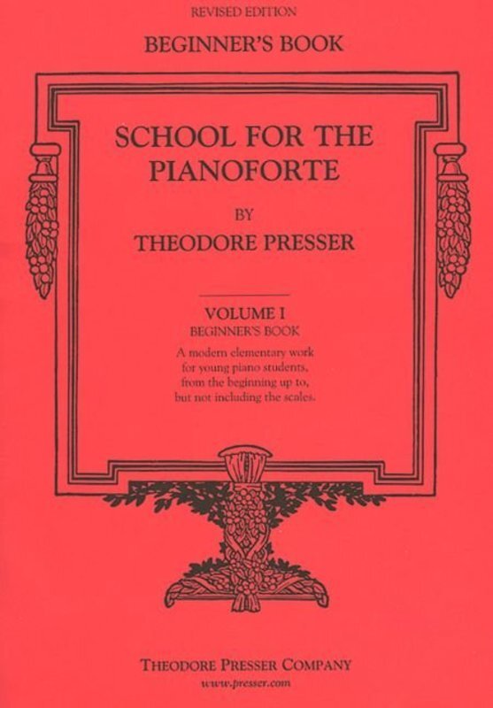 School For The Pianoforte Book 1 Red Beginners